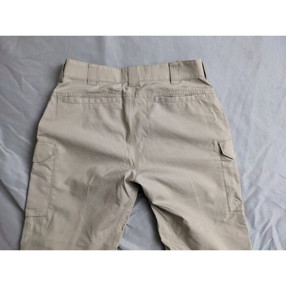 First Tactical Pants Khaki Double Knee Polyester Blend Mens Size 33X32 - Picture 11 of 14